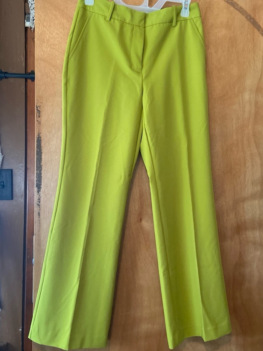 Worthington Lime Green Boot Cut Dress Pants